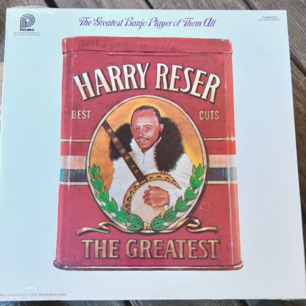 Harry Reser The Greatest Banjo Player Vinyl Record Pickwick New Sealed